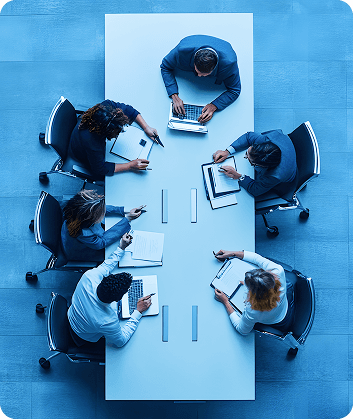 meeting table illustration